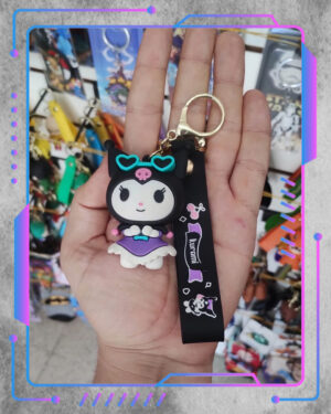 Llavero Sanrio, Kuromi Lentes de Corazon