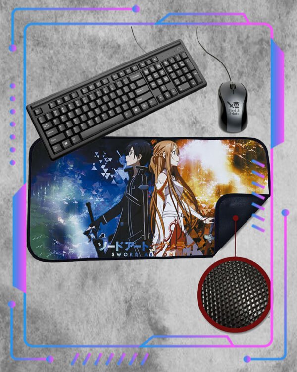 Mousepad XL Sword Art Online, Asuna y Kirito #2