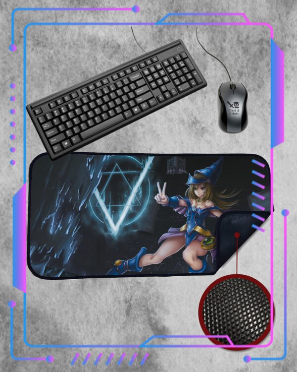 Yu Gi Oh, Dark Magician Girl Mousepad XL Yu Gi Oh, Dark Magician Girl