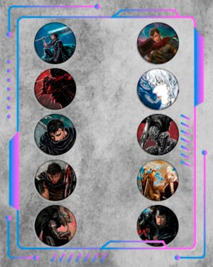 Berserk - 1 Pines Gacha sorpresa, Berserk