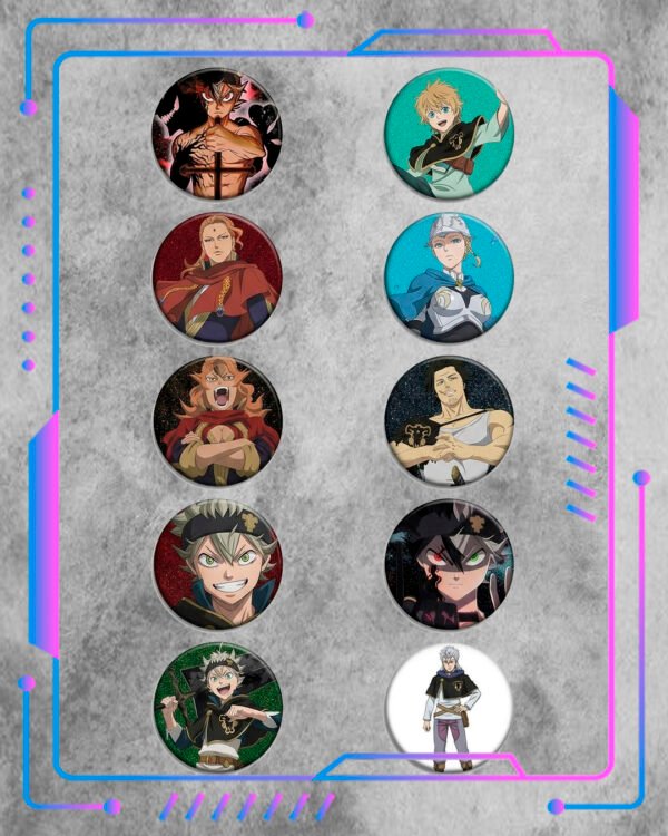 Black Clover - 1 Pines Gacha sorpresa, Black Clover