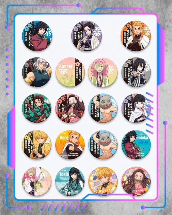 Demon Slayer - 1 Pines Gacha sorpresa, Demon Slayer