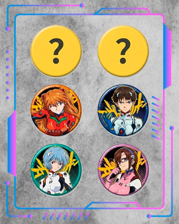 Evangelion - 1 Pines Gacha sorpresa, Evangelion