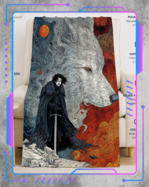 Manta Polar Game of Thrones, Jon Snow - Preventa
