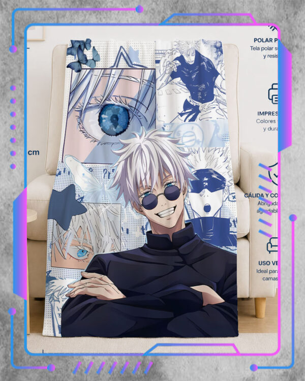 Manta Polar Jujutsu Kaisen, Gojo - Preventa