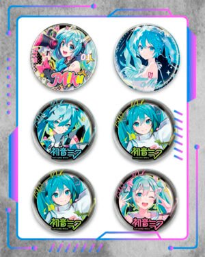 Miku Cajita - 1 Pines Gacha sorpresa, Vocaloid - Hatsune Miku