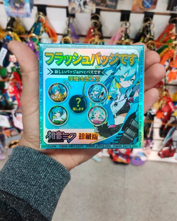 Miku Cajita - 3 Pines Gacha sorpresa, Vocaloid - Hatsune Miku