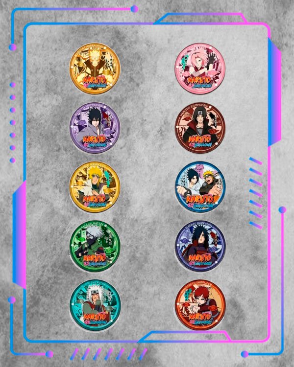 Pines Gacha sorpresa, Naruto