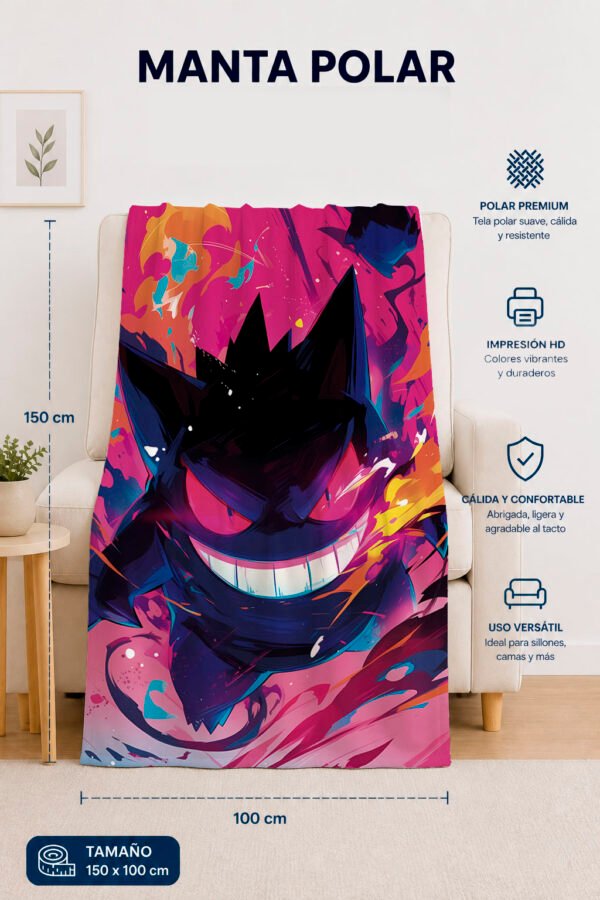 Pokemon, Gengar Manta Polar Pokemon, Gengar