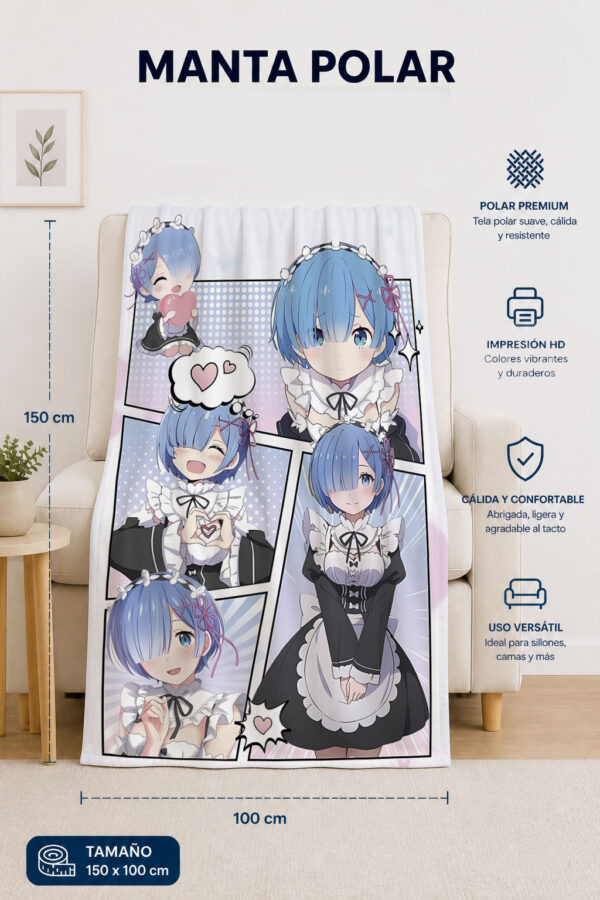Manta Polar Re Zero, Rem - Preventa