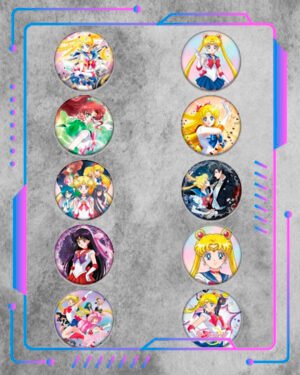 Pines Gacha sorpresa, Sailor Moon