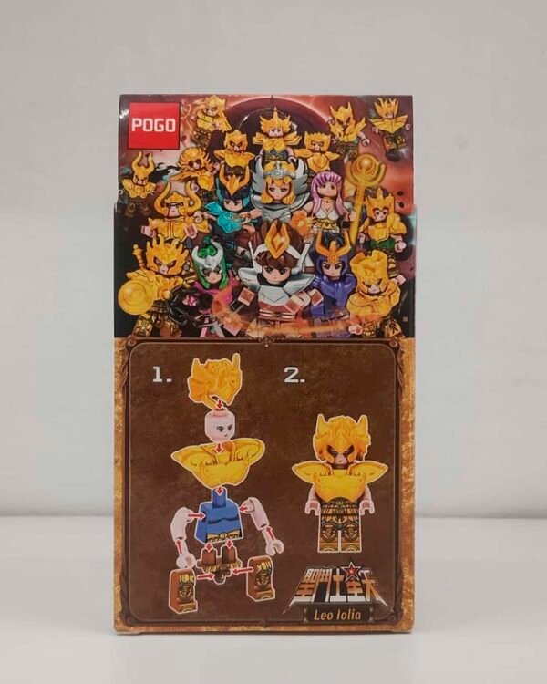 Saint Seiya, Leo - 2 Lego caballeros del Zodiaco, Aioria de Leo