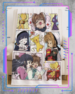 Manta Polar Sakura Card Captor - Preventa