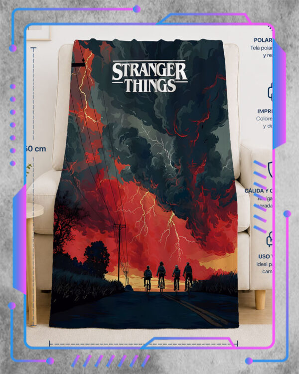 Manta Polar Stranger Things - Preventa