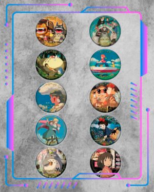 Pines Gacha sorpresa, Studio Ghibli