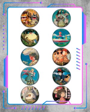 Studio Ghibli - 1 Pines Gacha sorpresa, Studio Ghibli