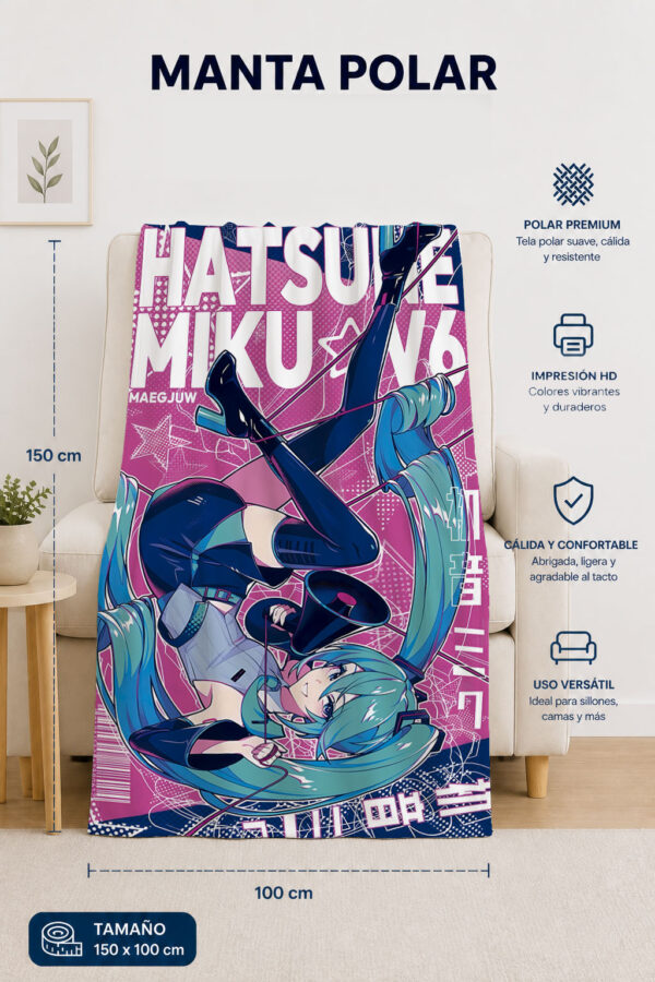 Vocaloid, Hatsune Miku Manta Polar Vocaloid, Miku Hatsune - Preventa