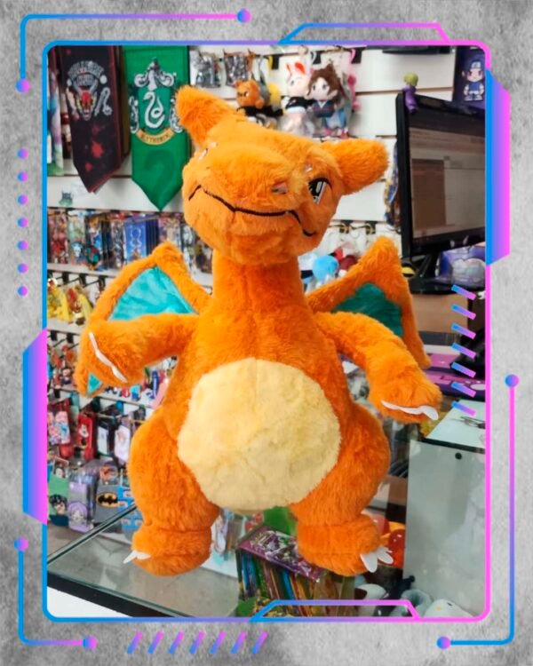 pokemon, Charizard 35cm - 1 Peluche Pokemon, Charizard 35cm