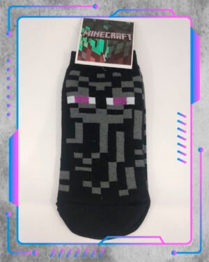 Minecraft, Enderman Medias Soquete Minecraft, Enderman