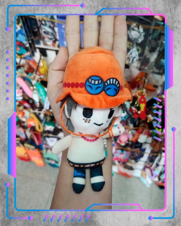 One piece, Ace Llavero de Peluche One Piece, Ace