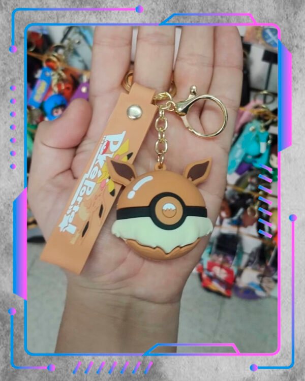 Pokémon Eevee Pokébola Llavero Pokémon, Eevee Pokébola