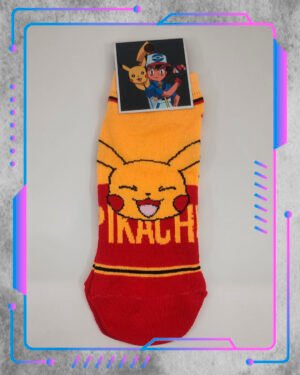Medias Soquete Pokemon, Pikachu