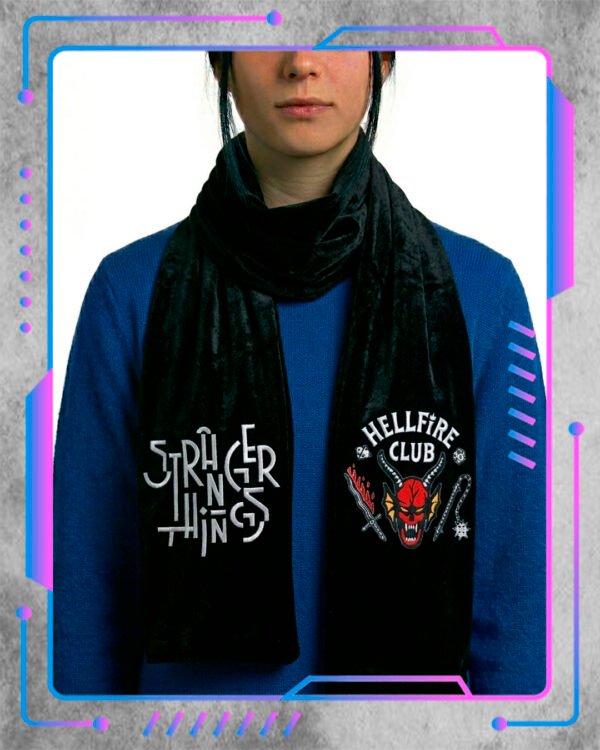 Bufanda Stranger Things, Hellfire Club