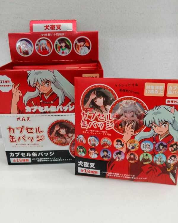 Pines Gacha sorpresa, Inuyasha