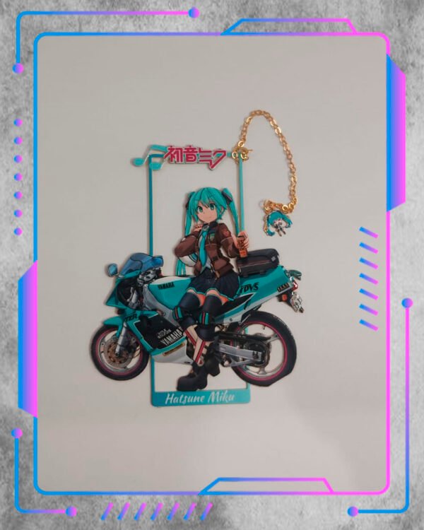 Miku moto - 1 Marcapáginas Vocaloid, Hatsune Miku