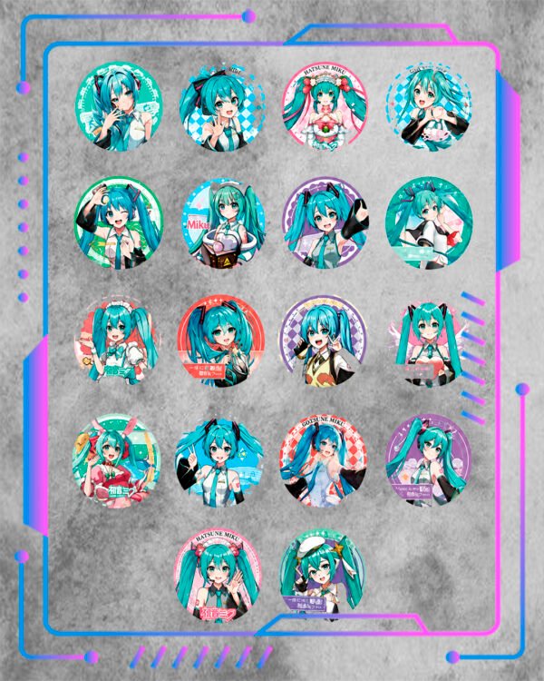 Vocaloid, Hatsune Miku - 1 Pines Gacha sorpresa, Vocaloid - Hatsune Miku #4